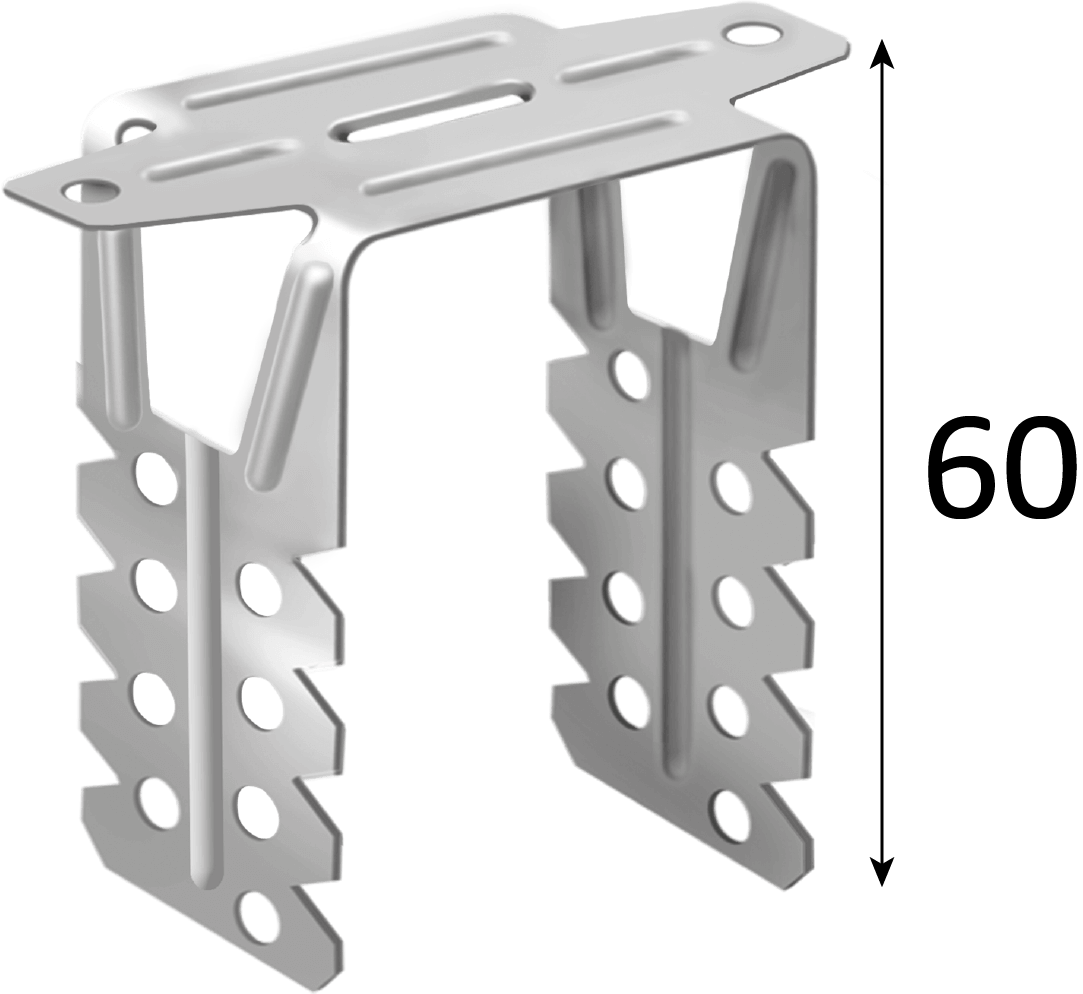 Priamy záves DAH - 60/0,8 mm